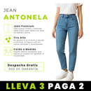 [Lleva 3 y Paga 2] Jean Femenino Antolena Skinny de Tiro Alto con Calce Moderno y Delicado